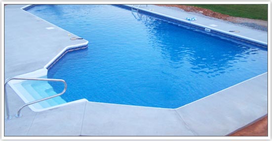 swimming pool installation